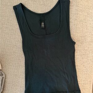 SKIMS Ribbed Scoop Tank Top